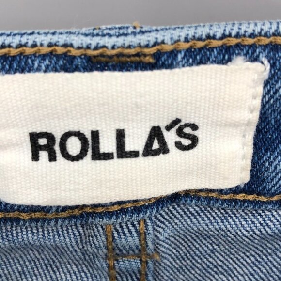 Rolla's Eastcoast Ankle High Rise Skinny Jeans - Stacey Blue size 26 - Picture 6 of 12